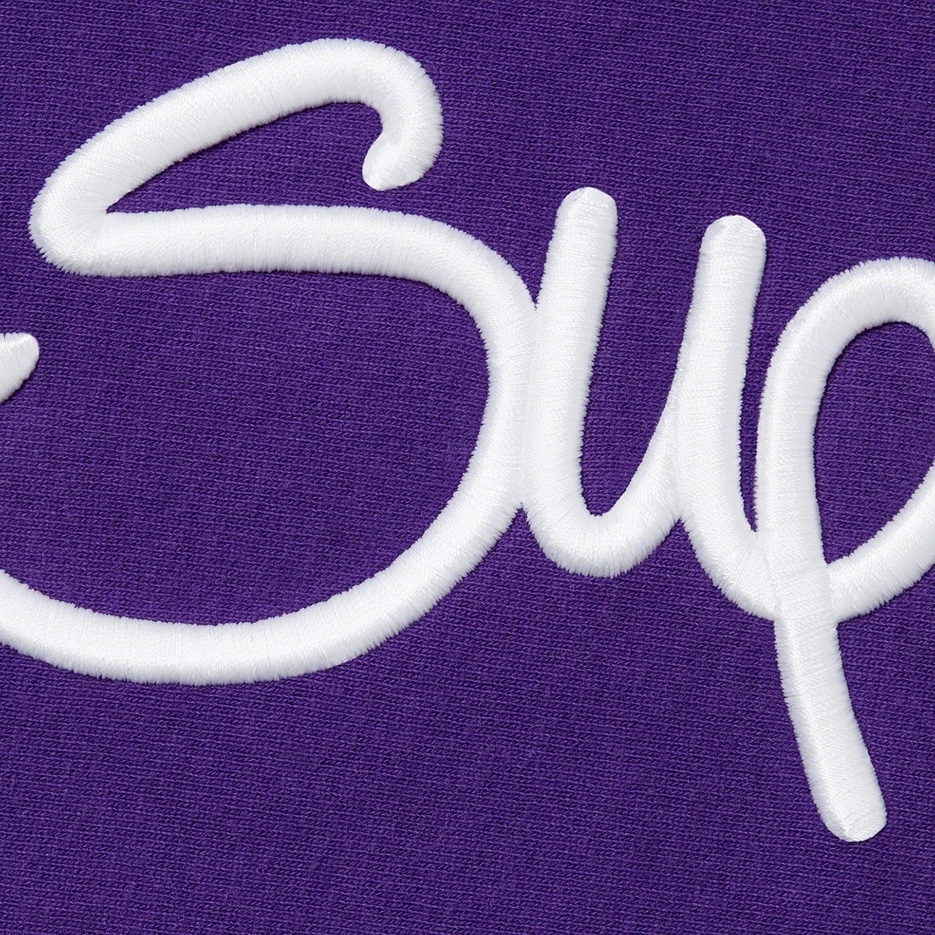 Raised Handstyle Hooded Sweatshirt view 13